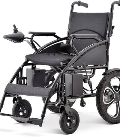 Shock Absorber Foldable Electric Wheelchair