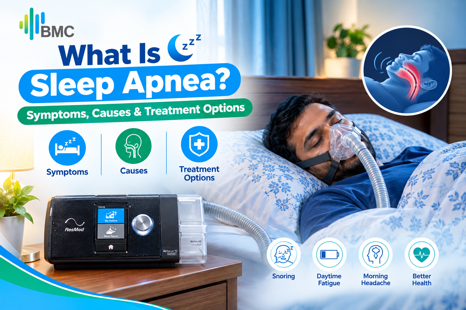 What Is Sleep Apnea Symptoms, Causes & Treatment Options medical mart bd